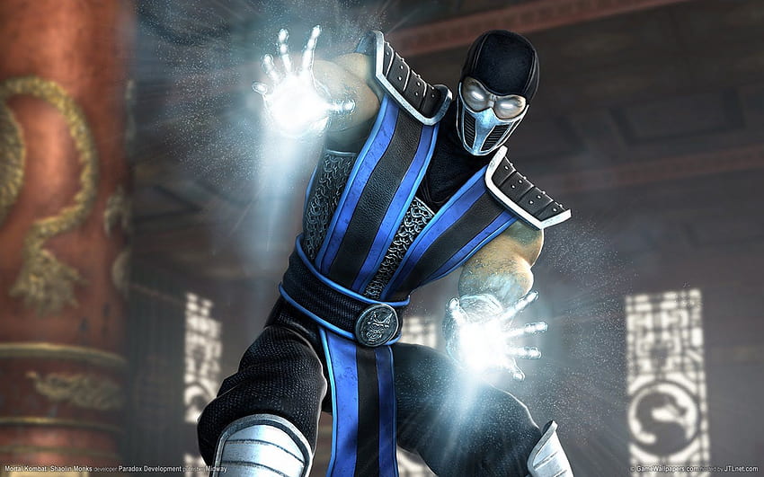 Sub Zero Mortal Kombat: Shaolin Monks Version. Cosplay, Mortal Kombat Characters HD wallpaper