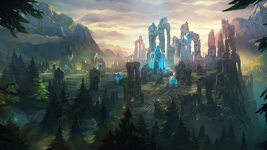Os desenvolvedores do League estão 'explorando maneiras' de trazer de volta os temas do mapa Summoner's Rift - Dot Esports, League of Legends Maps papel de parede HD