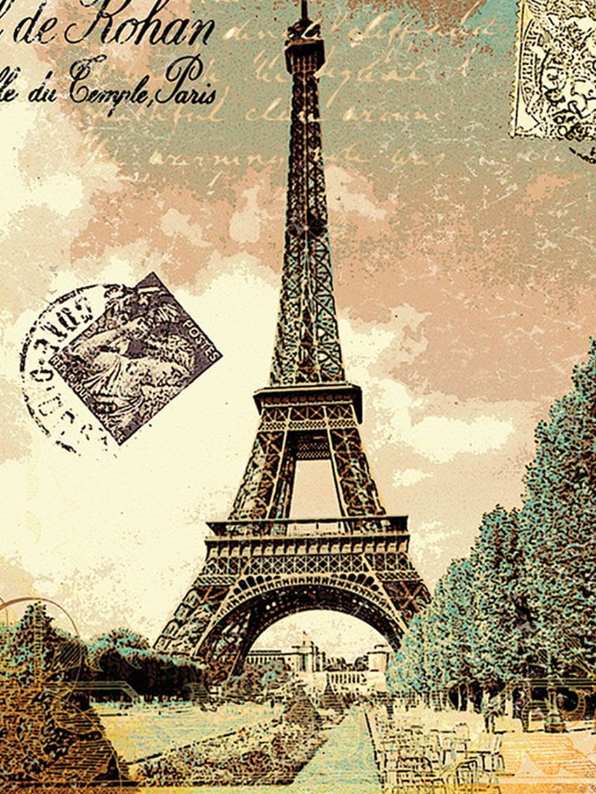 Paris France Vintage,, Cute Paris France HD phone wallpaper