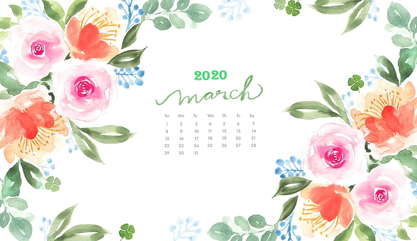 March 2020 Calendar HD wallpaper | Pxfuel