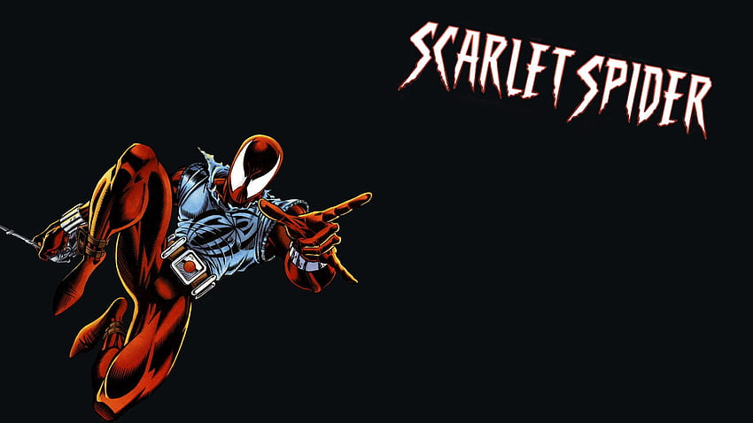 Scarlet Spider, Marvel Comics, Comics, Spider Man / i mobilne tło, Scarlet Spider-Man Tapeta HD