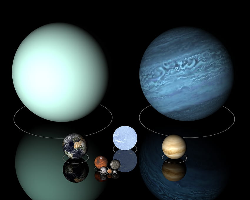 1e7m comparaison Uranus Neptune Sirius B Terre Venus.png Commons, NASA Uranus Fond d'écran HD