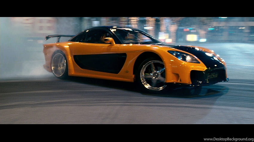 Fast And Furious 東京ドリフト マツダ RX 7 (1) NewYoungGun による。 背景、ハン 東京ドリフト 高画質の壁紙