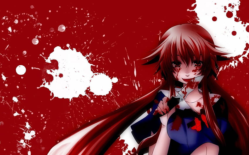 Anime Girl Bloody HD wallpaper | Pxfuel