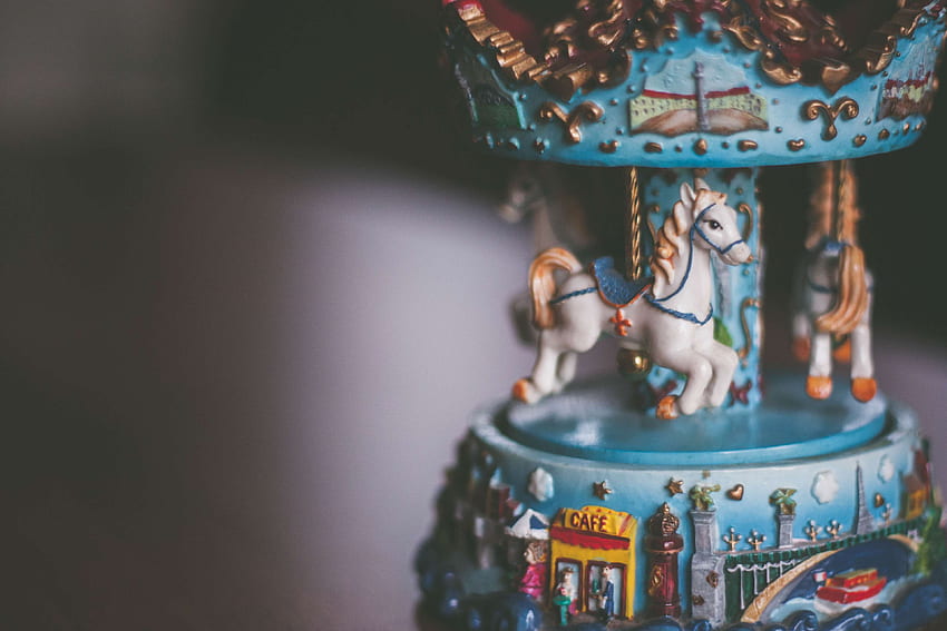 carousel, carousel toy, childrens toy, horse, old, paris HD wallpaper