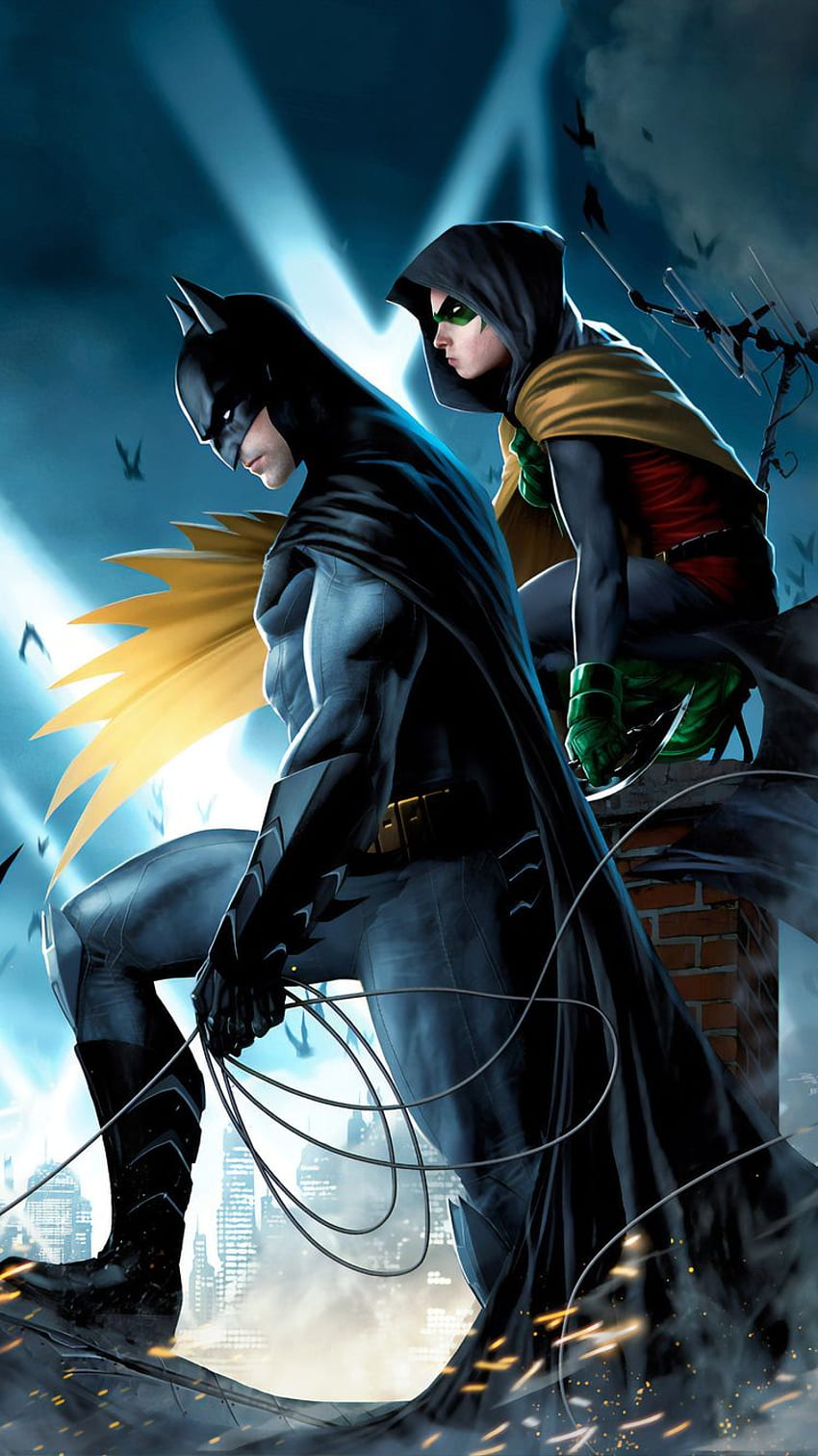 Batman Robin Art iPhone 6, iPhone 6S, iPhone 7 HD phone wallpaper | Pxfuel