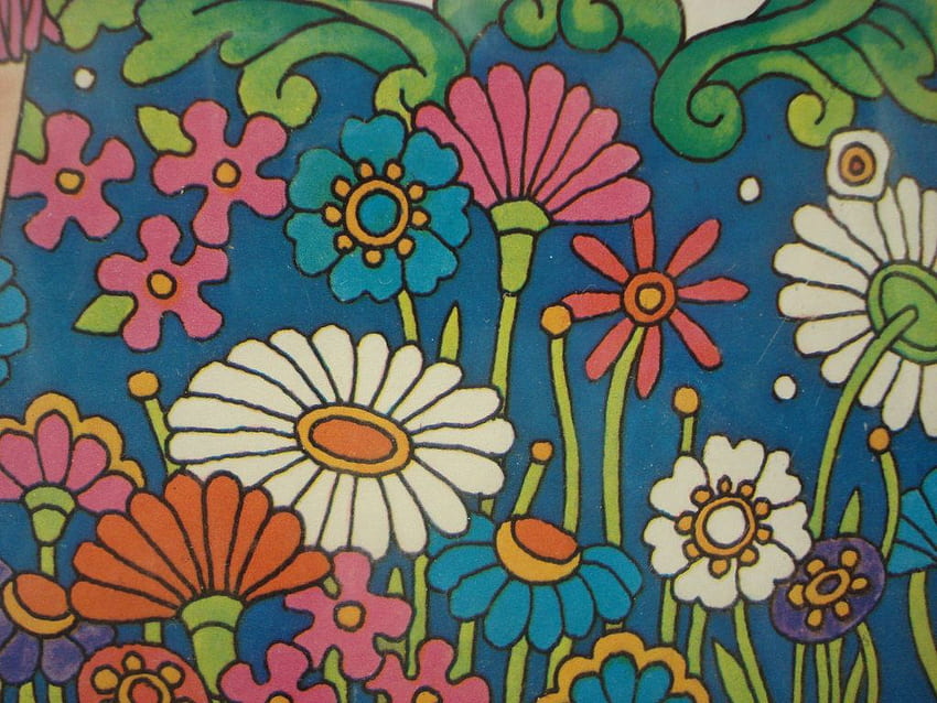 Come on, get happy!. yes, a companion piece to feelin' gro, 1960s Psychedelic HD wallpaper