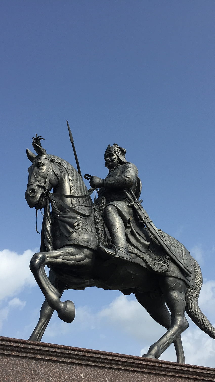 Maharana Pratap, Maharana Pratap Singh, Statue HD-Handy-Hintergrundbild