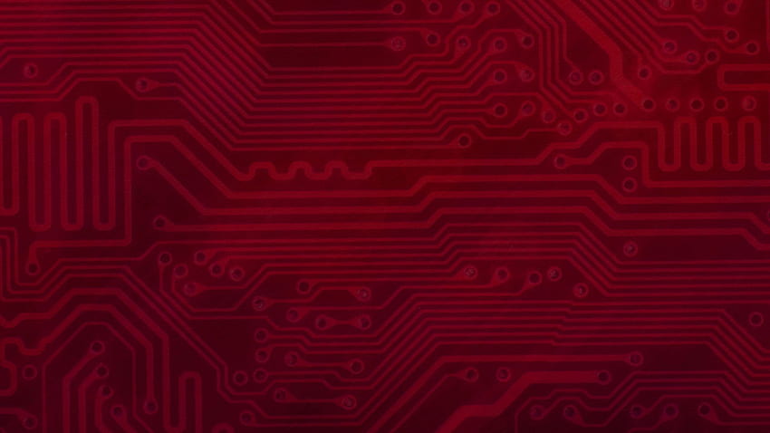 Circuit Board Background Slide: Red HD wallpaper