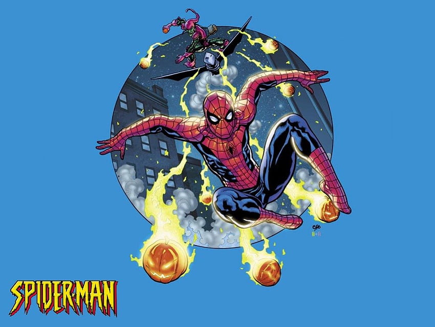Spiderman, Marvel, Superhelden, Comics HD-Hintergrundbild