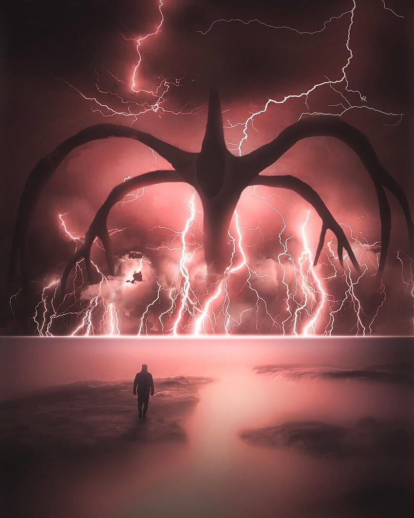 Stranger Things (aesthetic), Shadow Monster HD phone wallpaper