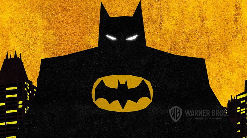 Warner Bros. Home Entertainment пуска заглавен клип за „Batman: Death in the Family“, Batman Yellow HD тапет