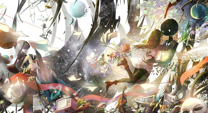 Deemo and Background HD wallpaper