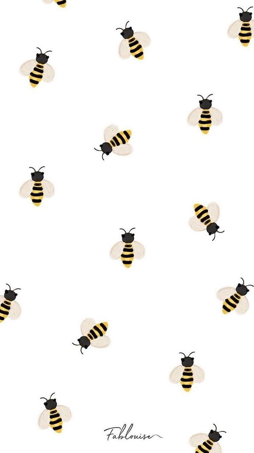 carino che ti farà desiderare l'estate. Aggregatore di architettura, design e concorsi, Yellow Bee Aesthetic Sfondo del telefono HD
