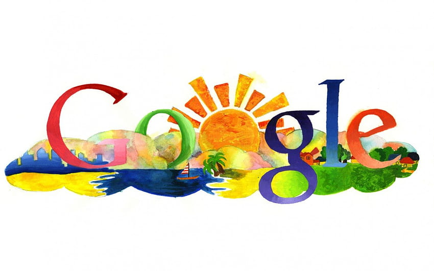 Google Nature, szukaj, google, doodle, natura, silnik Tapeta HD