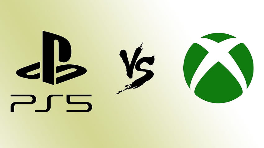 การเปรียบเทียบคอนโซลเกม Sony PlayStation 5 กับ Microsoft Xbox Series X โลโก้ PlayStation 5 วอลล์เปเปอร์ HD
