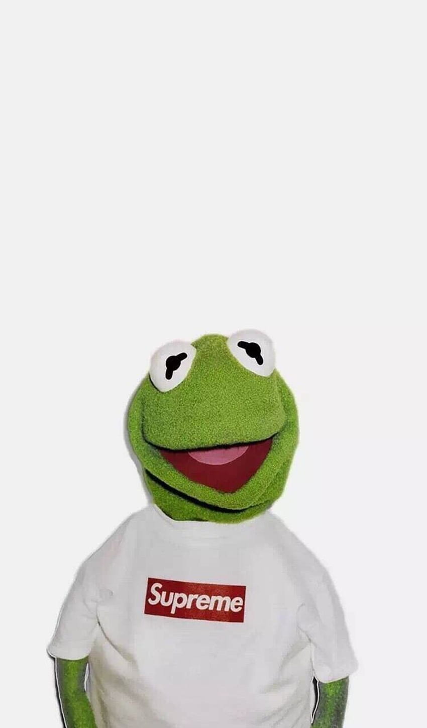 Supreme, Sad Kermit HD phone wallpaper