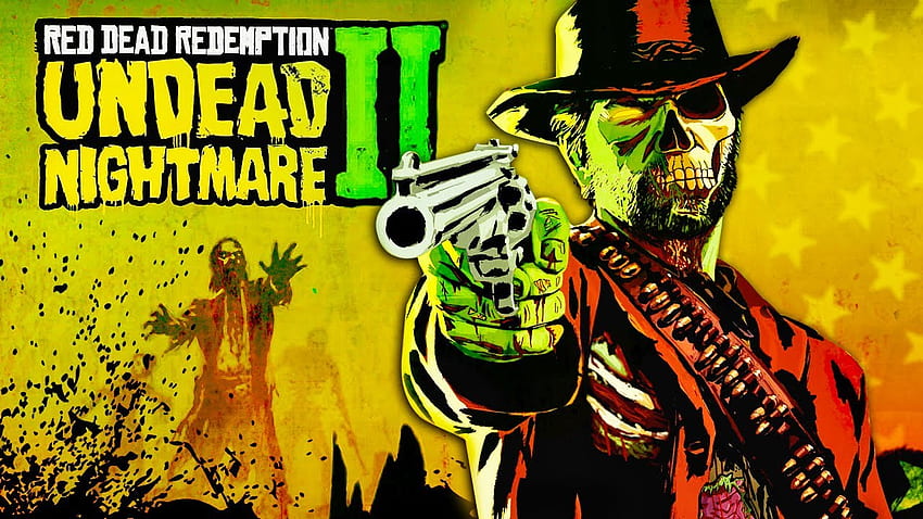 Red Dead Redemption 2: Undead Nightmare 2 (направено от фенове) HD тапет