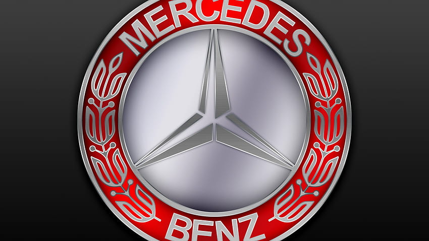 Logotipo de Mercedes Benz, emblema de Mercedes fondo de pantalla