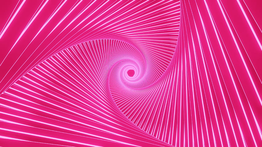 Abstract, Pink, Bright, Glow, Funnel, Involute, Swirling HD wallpaper
