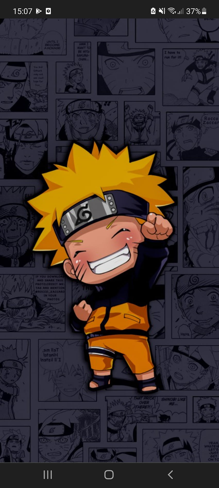 Naruto Uzumaki, arte, desenho animado Papel de parede de celular HD