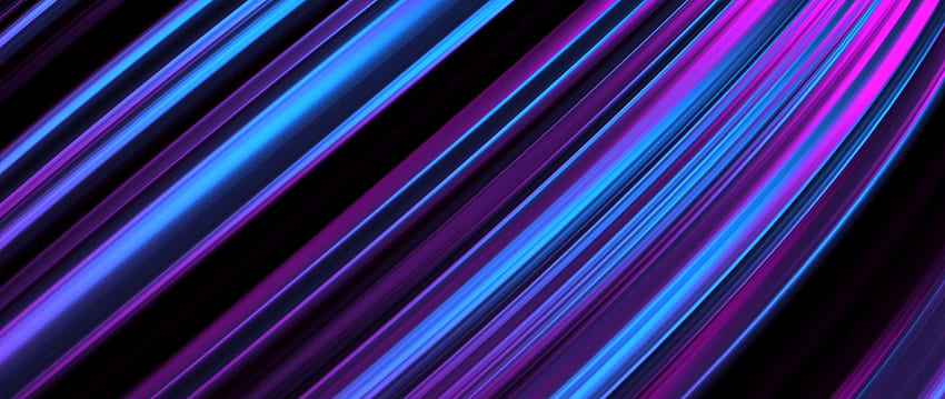 lines, obliquely, stripes, glow, purple dual wide background, Electric Purple HD wallpaper