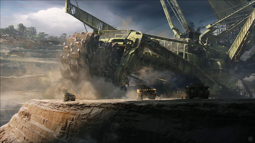 Bergbau, Bergbautechnik HD-Hintergrundbild