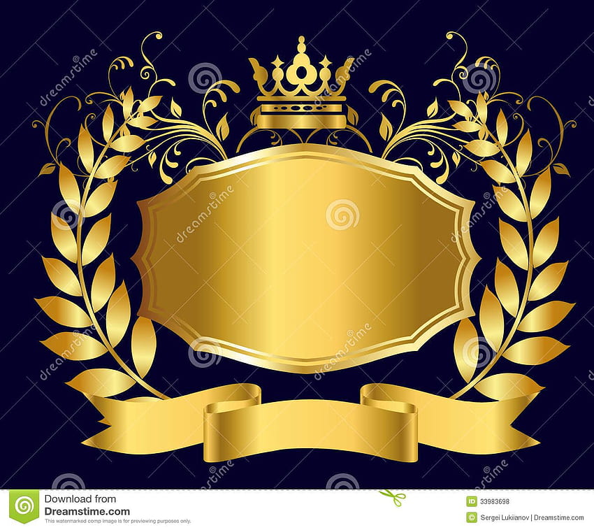 Królewski błękit i złoto, królewskie złoto Tapeta HD