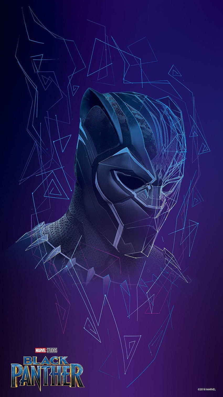 Black Panther Marvel Mobile HD phone wallpaper