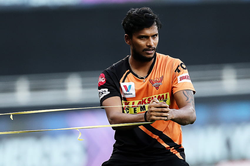 IPL 2021 - SRH bowler T Natarajan undergoes knee surgery after being ruled out of IPL HD wallpaper