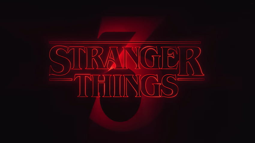 Stranger Things Season 3, Stranger Things Logo HD wallpaper
