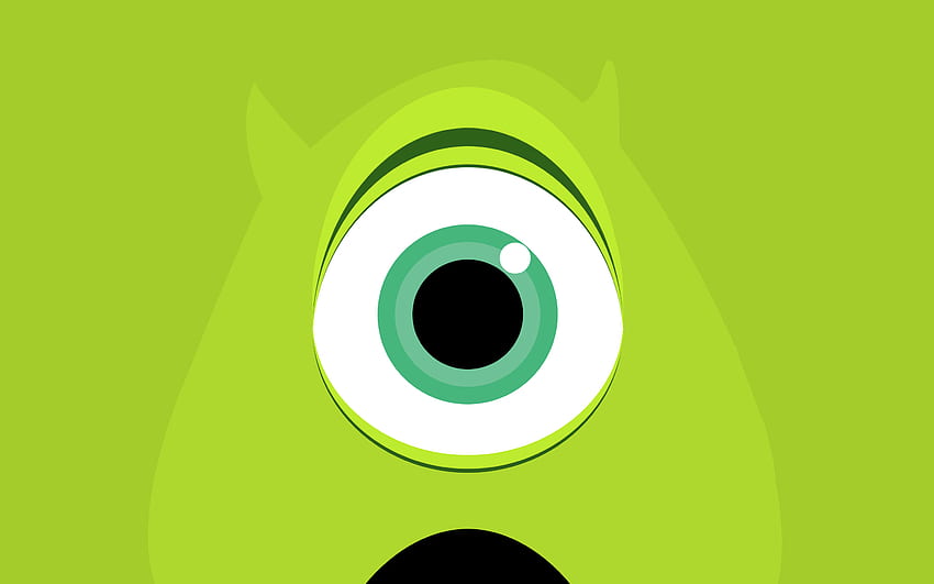 Mike Wazowski, One Eye Monster HD wallpaper
