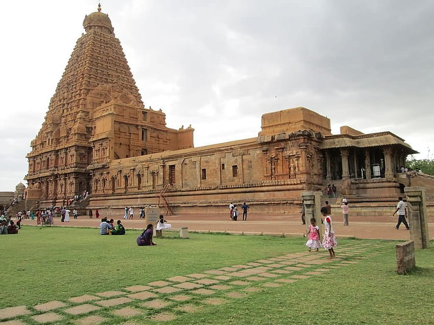 Tanjore, Tamil'deki Büyük Tapınak veya Brihadeeswarar Tapınağı - Brihadishwara Tapınağı, Thanjavur HD duvar kağıdı