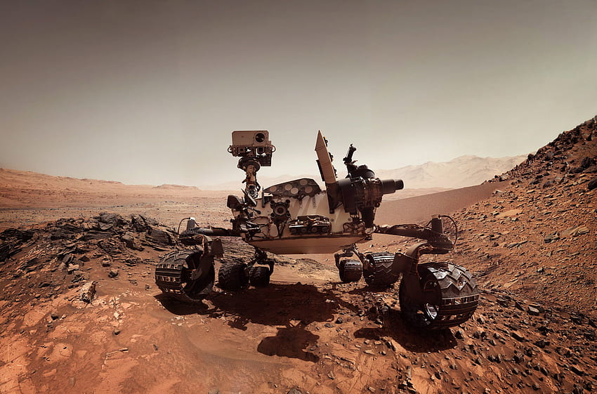 : Mars, Curiosity, NASA, Rover, sains, luar angkasa Wallpaper HD