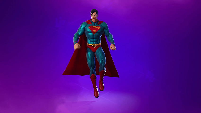 Fortnite Superman challenges – unlock the Superman skin, Superman Flying Computer HD wallpaper