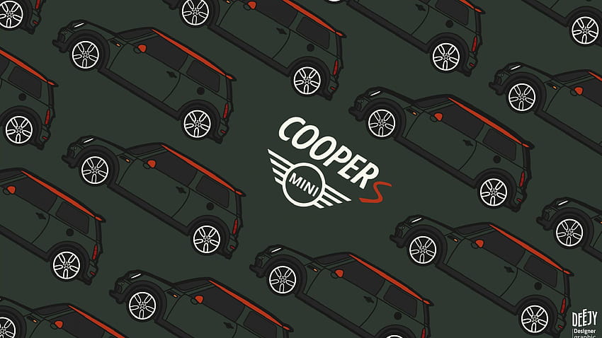 Mini Cooper S, лого на Mini Cooper HD тапет