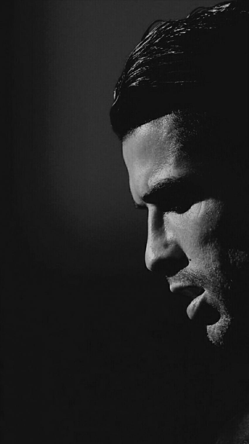Cristiano Ronaldo, Cristiano Ronaldo Hitam wallpaper ponsel HD
