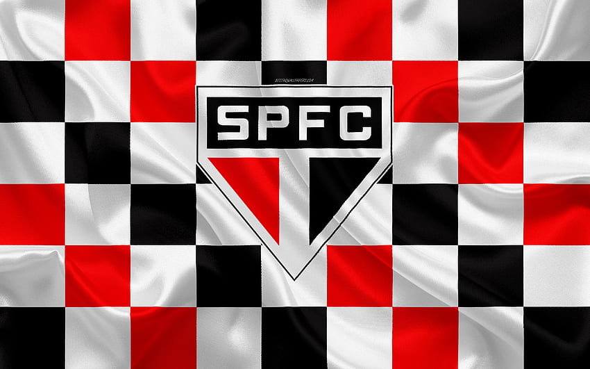 São Paulo FC, logo, arte criativa, São Paulo FC papel de parede HD