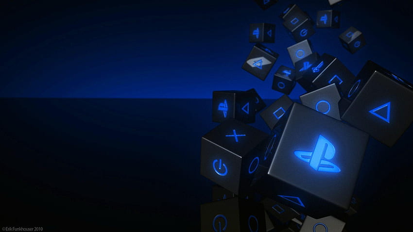 PlayStation 5, PlayStation 5-Logo HD-Hintergrundbild