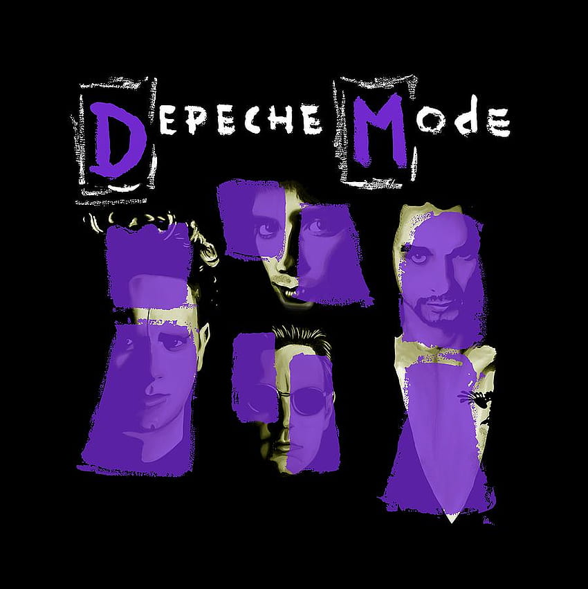 Lieder des Glaubens und der Hingabe ohne Namen Digital Art, Depeche Mode Logo HD-Handy-Hintergrundbild