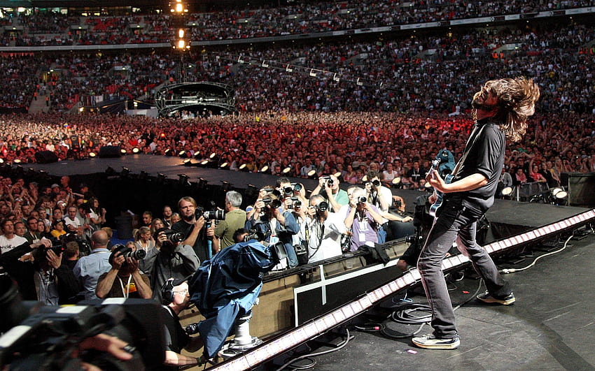 muzyka, Live, Foo, Fighters, Dave, Grohl / i Mobile Background, Dave Grohl Tapeta HD
