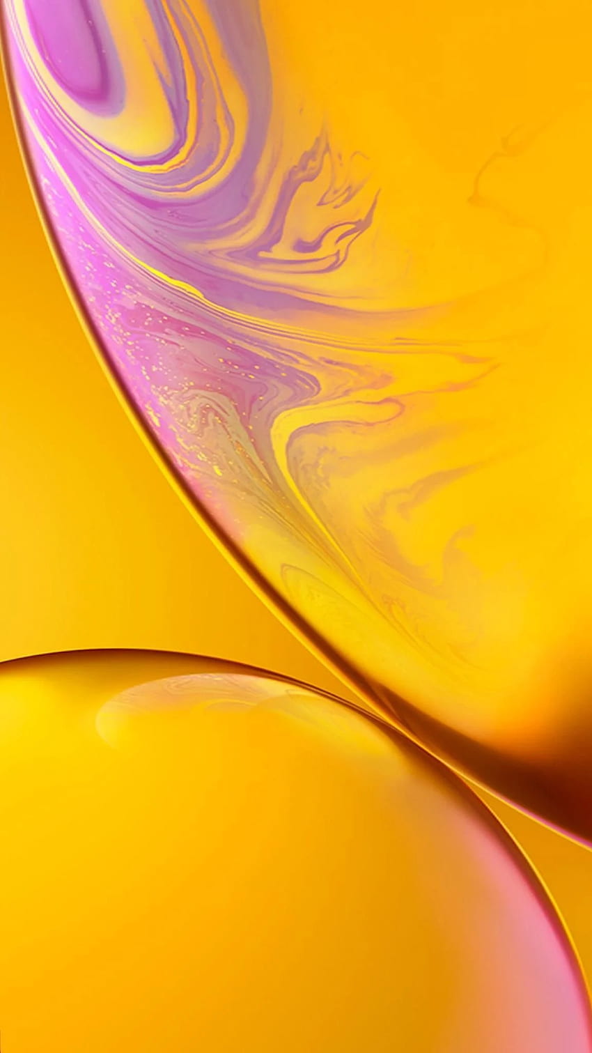 iPhone XR Yellow (notchless). Apple iphone HD phone wallpaper