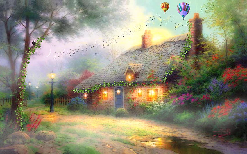 Feendorf 1920 x 1200 Fantasy-Grafik MIRIADNACOM [] für Ihr , Handy & Tablet. Entdecken Sie Village Home. Village , Hidden Leaf Village , Village Eingestellt HD-Hintergrundbild