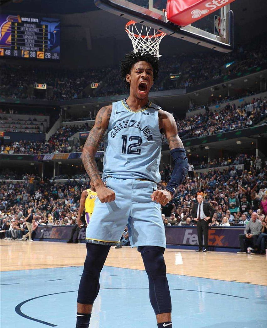 Grizzlies star Ja Morant throws down jawbreaker poster dunk of the  playoffs vs Timberwolves  Sporting News
