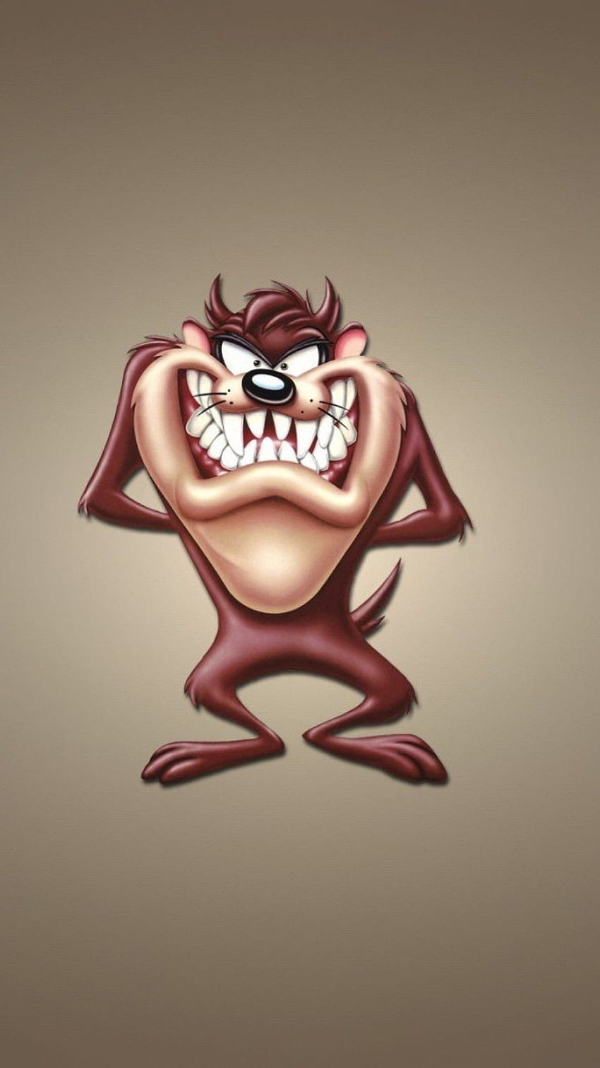 Tasmanian Devil - T, Looney Tunes Sfondo del telefono HD