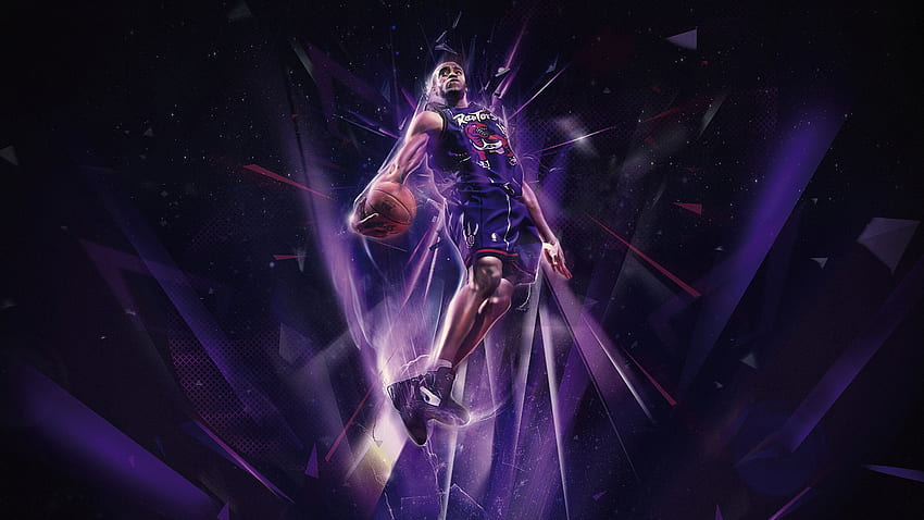 Vince Carter With Purple Sports Dress Toronto Raptors Sports HD wallpaper