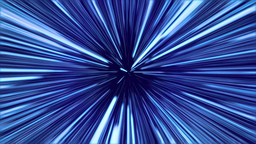 Bepergian Dengan Kecepatan Ringan Biru Wallpaper HD