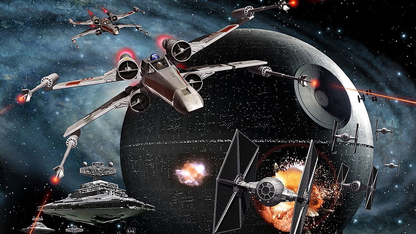 star wars empire at war artwork jeux vidéo mort, Tie Fighter Fond d'écran HD