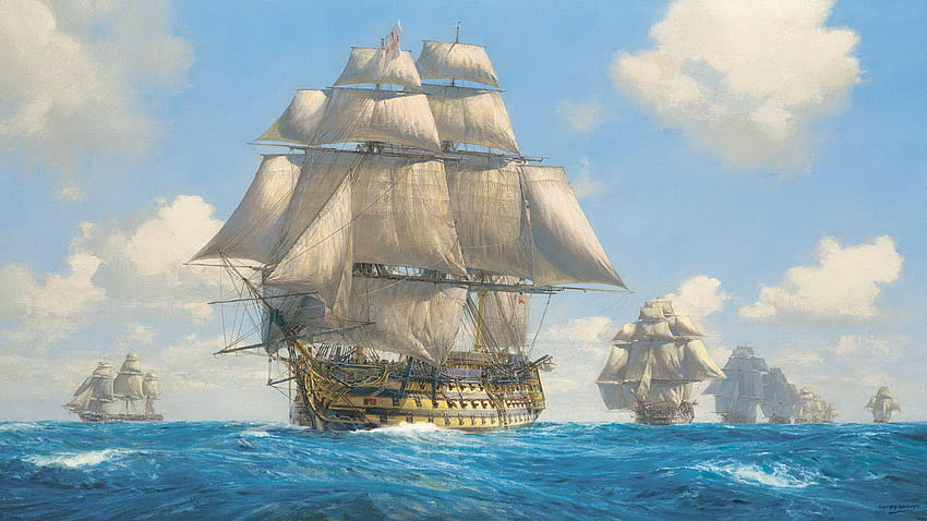 Sailing ship, Tall Ship HD wallpaper