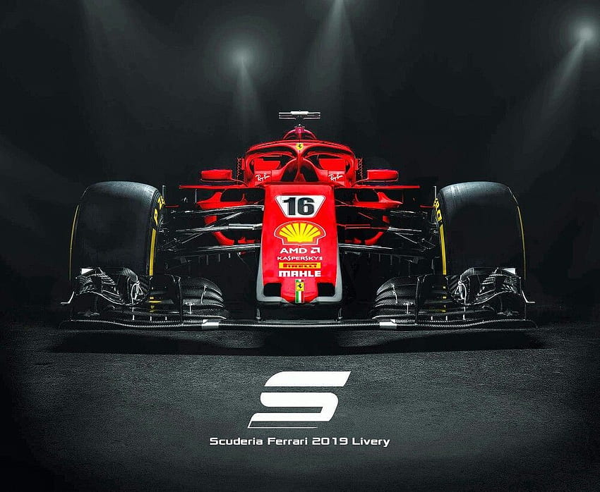 First look: Ferrari 2019 livery! HD wallpaper
